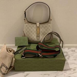 [Pre-owned] GUCCI Jackie 1961 GG Small Shoulder Bag