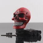 For BMW Nissan Universal Red Skull Head Car Gear Shift Knob Stick Lever Handle (For: Volkswagen)