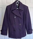 SM2 Women’s Wool Double Breasted Pea Coat/Jacket Great Condition Size Small