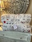 Pottery Barn Peanuts Happy Valentines Charlie Brown King/Cal. King Comforter OB!