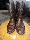 Men’s Cowtown Alligator Cowboy Western Boots Size 11 EE