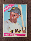 1966 TOPPS Baseball Willie Stargell #255 - Pittsburgh Pirates Legend - Low Grade