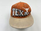 Texas Longhorns Hat Cap Snapback Orange White Adjustable Embroidered Mens NCAA