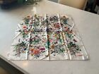AUTHENTIC VINTAGE GUCCI MADE IN ITALY 100% SILK FLORAL SCARF MUST SEE NR
