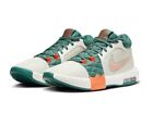 Nike LeBron Witness 8 Basketball Men's Shoe FB2239-101 'Canes Colors Size 11 New