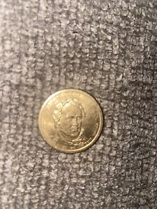 RARE James Buchanan $1 GOLD Coin 1857-1861
