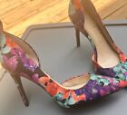 Jessica Simpson-Claudette Floral&Colorful Heels Stilettos Pumps Women's Size 8.5