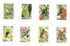 Grenadines 1992 - Hummingbirds Flowers - Set of 8 stamps - Scott #1423-30 - MNH