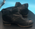 Womens Timberland Whitmore Chelsea A12JA Black Leather Ankle Boots SZ 10