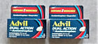 144 Advil Dual Action With 250 mg Acetaminophen + 125 mg Ibuprofen Pain Reliever