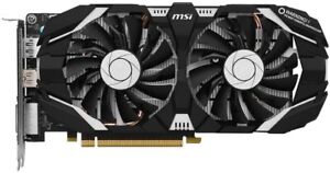BAD MSI Geforce GTX 1060 6GB GTX 1060 6GT OCV1 GPU Video Card As-Is