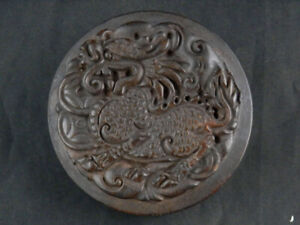 New ListingBeautiful Chinese Old Jade Hand Carved *Wealth KyLin* Belt Buckle BB103