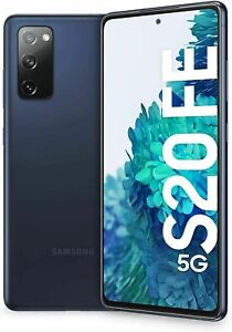 Samsung Galaxy S20 FE SM-G781U 128GB 5G GSM Unlocked Cloud Navy  - Image Burn