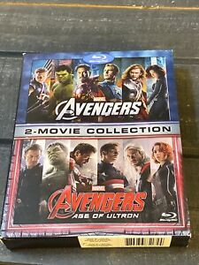 Marvel The Avengers & Age of Ultron 2-Movie Collection 2-Disc Blu-ray Box Set