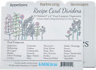Labeleze 4-by-6-inch Kitchen Recipe Card Divider Set - newest version!