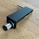 Universal Black Cartridge Turntable Headshell Stainless Lift w/OFC Lead Wire^