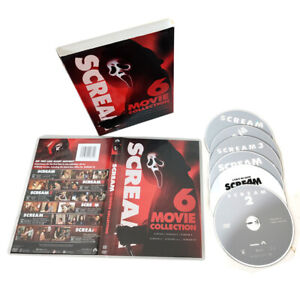 Scream 1-6  DVD New Box Set 6-Disc English All Region