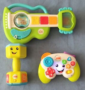 Fisher Price & Bright Starts Baby Toddler Musical Light Up Toys Lot Of Three (3)