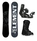 5th Element Forge Complete Snowboard Package with BK/SI Bindings and Black Boots
