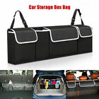 Car Trunk Organizer Oxford Interior Accessories Back Seat 4 Pocket Storage Bag A (For: Audi Q7)