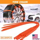 20Pcs Winter Anti-skid Chains for Car Snow Mud Wheel Tyre Thickened Tire Tendon