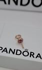 Authentic Pandora Sparkling Candy Lollipop Rose Gold Dangle Charm A1