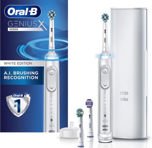 Oral-B Genius X 10000 Rechargeable Electric Toothbrush with Artificial...