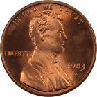 1983 D  Lincoln Memorial Cent - BU