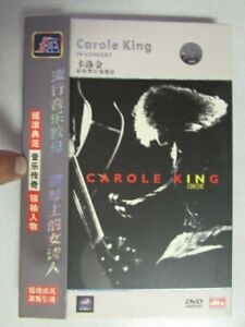 CAROLE KING IN CONCERT ASIAN IMPORT ALL REGION DVD 15 SONGS 4:3 DTS MPEG-2 OOP