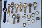 Men's Vintage Watches 18 Lot Guess Bulova Prestige -Nice & Clean