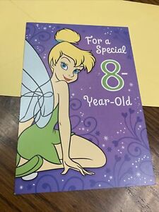 Disney Happy Birthday For A Special 8 Year Old 5”x7” Hallmark Greeting Card