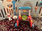 Lot Of 3 Items Corn Popper Baby to Toddler Push Toy with Ball, Musical Walker