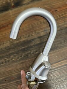 Used InSinkErator Invite Satin Nickel Hot Water Dispenser Faucet ONLY