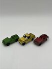 Vintage Tootsie Toy Cars Lot Of 3 Jeeps 1960’s