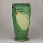 Roseville Vintage Pottery Pine Cone Umbrella Stand, Shape 777-20, Green
