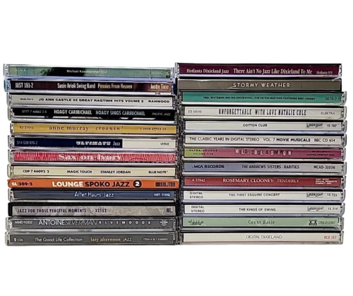 Jazz Music CD Lot Of 26 ~ Actual CDs Shown VERY GOOD