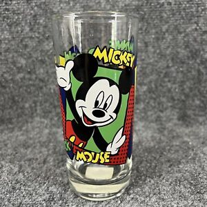 Vintage Disney Mickey Mouse, Minnie, Donald Duck Anchor Hocking 12 Oz Glass