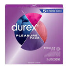Durex Pleasure Pack Sampler Lubricated Condoms - 24 Pack