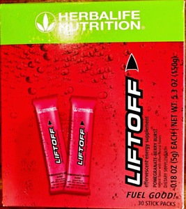 HERBALIFE LIFTOFF POMEGRANATE 30 Stick Packs/Servings Exp 12/24