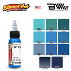 Eternal Tattoo Ink Blue Colors Single Individual Bottle 1/2 oz 15 ml Authentic