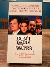 New ListingDON'T DRINK THE WATER - VHS - MICHAEL J. FOX - MAYIM BIALIK - WOODY ALLEN