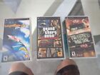 New Listing3 psp GRAND THEFT AUTO Liberty City Game + MAPS + Wipeout Pure + Twisted Metal