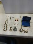 VINTAGE JEWELRY MIXED LOT WITH LA RUE BOX See Pics