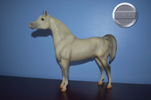 Dapple Grey Arabian-Proud Arabian Stallion-Breyer Traditional