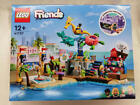 LEGO Friends Beach Amusement Park 41737 Building Toy Set with Spinning Carousel