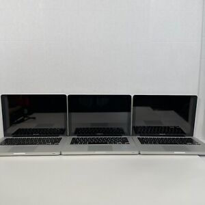 Lot of 3 Apple Macbook Pro 13