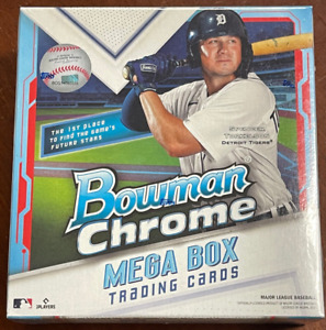 NEW Sealed 2021 TOPPS BOWMAN CHROME MLB Baseball MEGA BOX 7 Pack 35 CARDS Rookie