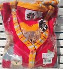 NEW Storybook Knits Parade Fall Red Yorkie Dog Plus Sized Cardigan Sweater 2X