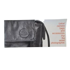 Leica Camera Bags and Accessories Brochure Pamphlet