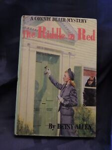 CONNIE BLAIR MYSTERY BOOK PUZZLE IN RED BETSY ALLEN